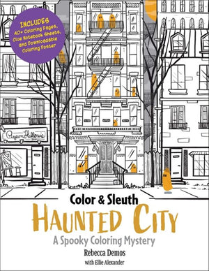 SG Education Color & Sleuth: Haunted City Colouring Book SG Education