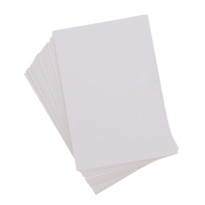SG Education Concept 6x4inch White Flash Card 30 Pack SG Education