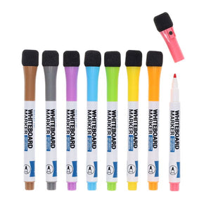 SG Education Concept Bullet Tip Whiteboard Markers With Eraser Lid 8 Pack SG Education