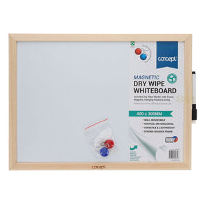 SG Education Concept Magnetic Dry Wipe Whiteboard 30x40cm SG Education