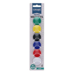 SG Education Concept Whiteboard Memo Magnets 6 Pack SG Education