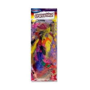 SG Education Crafty Bitz 10g Bag Exotic Feathers SG Education