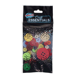 SG Education Crafty Bitz Asstorted Craft Buttons SG Education