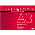 SG Education Daler Rowney A Series Marker Pad 50 Sheets 70g SG Education