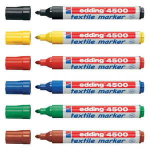 SG Education Edding 4500 Textile Marker Range SG Education
