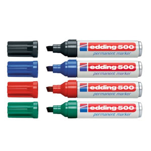 SG Education Edding 500 Chisel Permanent Marker Range SG Education
