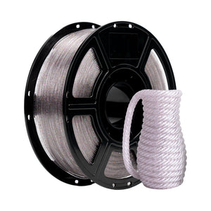 SG Education Flashforge PLA Basic 1kg 1.75 Clear Sparkle SG Education