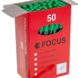 SG Education Focus Ball Point Pen 50 Box Range SG Education