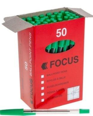 SG Education Focus Ball Point Pen 50 Box Range SG Education