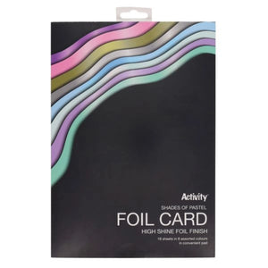 SG Education Foil Card Pastel Shades SG Education