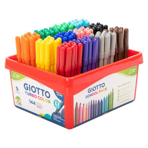 SG Education Giotto Maxi Turbo Markers 144 Pack SG Education