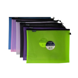 SG Education Mesh Bag A3 Assorted Colours SG Education