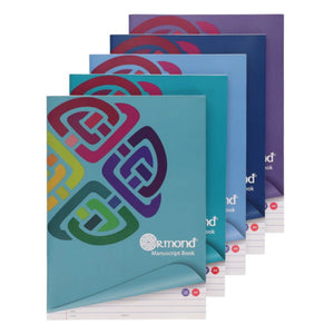 SG Education Ormond A4 120pg Manuscript Book SG Education