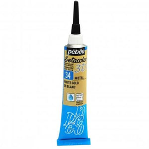SG Education Pebeo Setacolor 3D Metal Effect 20ml Range SG Education
