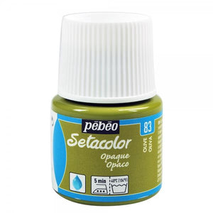 SG Education Pebeo Setacolor Opaque Fabric Paint 45ml Range SG Education