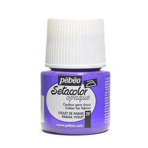 SG Education Pebeo Setacolor Opaque Fabric Paint 45ml Range SG Education