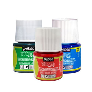 SG Education Pebeo Vitrea 160 Glass and Tile 45ml Range SG Education