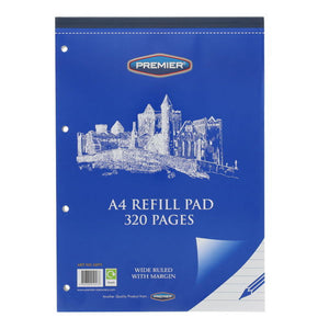 SG Education Premier Refill Pad Side A4 56gsm 160pg SG Education