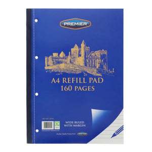 SG Education Premier Refill Pad Side A4 56gsm 160pg SG Education