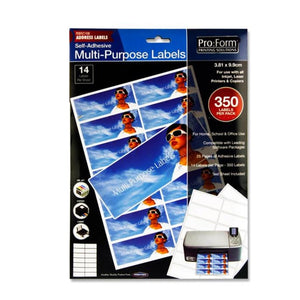 SG Education Printing Labels 25 Sheets/ 14 Labels SG Education