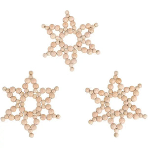 SG Education Rayher Wood Beads Stars Classic Craft Kit SG Education
