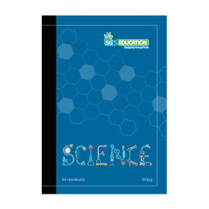 SG Education SG Science Hardback A4 70gsm 120pg SG Education