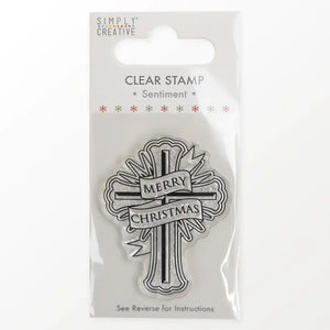 SG Education Simply Creative Christmas Stamp Cross SG Education