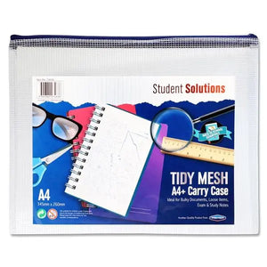 SG Education Student Solutions A4+ Tidy Mesh Carry File SG Education