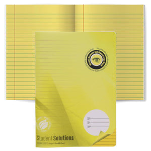 SG Education Student Solutions Visual Memory Aid Manuscript Yellow A4 120pg SG Education