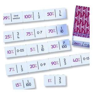 SG Education Taskmaster Percentage Dominoes SG Education