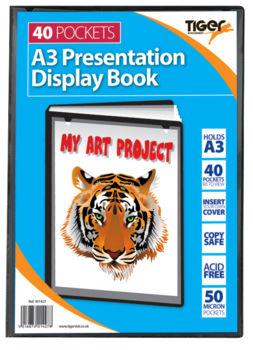 SG Education Tiger Display Book 40 Pocket Range SG Education