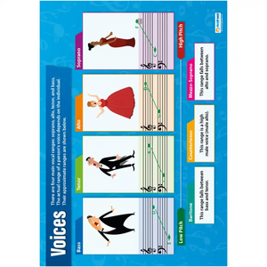 SG Education Voices Laminated Daydream Wallchart SG Education