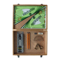 SG Education Wood Box w/ 2 Part Compass, Clips & Elastika SG Education