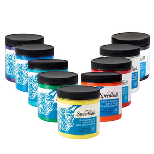Speedball Speedball Water-Soluble Block Printing Ink 8oz 236ml Range SG Education