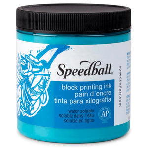 Speedball Speedball Water-Soluble Block Printing Ink 8oz 236ml Range SG Education