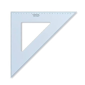 Staedtler Staedtler Mars Set Square 567 45 Degree 36cm SG Education