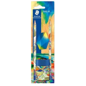 Staedtler Staedtler Multiverse HB Pencils, Eraser & Tub Sharpener Set SG Education