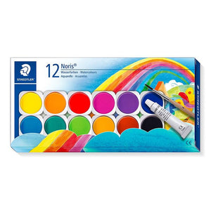 Staedtler Staedtler Noris Watercolour Paint 12 Colours SG Education