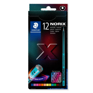 Staedtler Staedtler Norix Coloured Pencil 12 Assorted SG Education