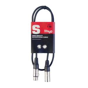 Stagg Stagg Microphone Cable XLR/XLR (M/F) 1metre (3ft) SG Education