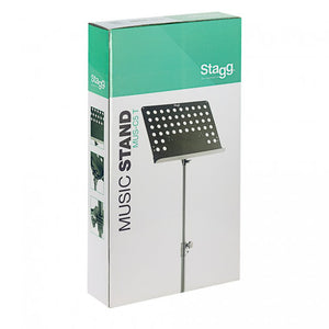 Stagg Stagg Orchestral Music Stand with Holes SG Education