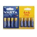 _ STEM - OTHER Varta Alkaline AA 1.5V Batteries 4 Pack + 4 Free SG Education