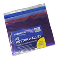 Supreme Supreme Button Wallet A5 4 Pack SG Education