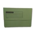 Supreme Supreme Elite Document Wallet A4 Green 50 Pack SG Education
