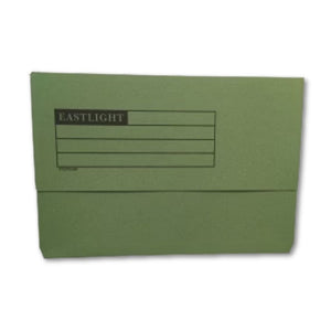 Supreme Supreme Elite Document Wallet A4 Green 50 Pack SG Education