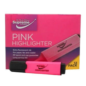 Supreme Supreme Fluorescent Highlighter Range SG Education