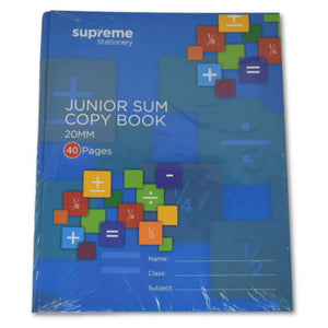 Supreme Supreme Junior Sum Copy 20mm 40pg SG Education
