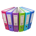Supreme Supreme Lever Arch File A4 Assorted Colours SG Education