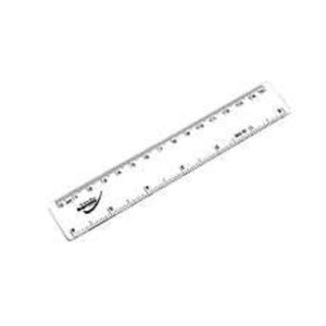Supreme Supreme Plastic 6inch Ruler SG Education