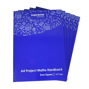 Supreme Supreme Project Maths Hardback 5mm 70gsm 120pg SG Education